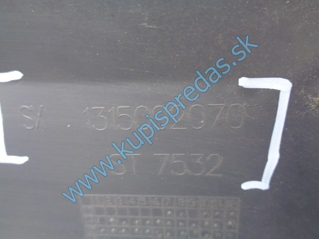 ľavý predný roh nárazníka na fiat ducato, 1315092070